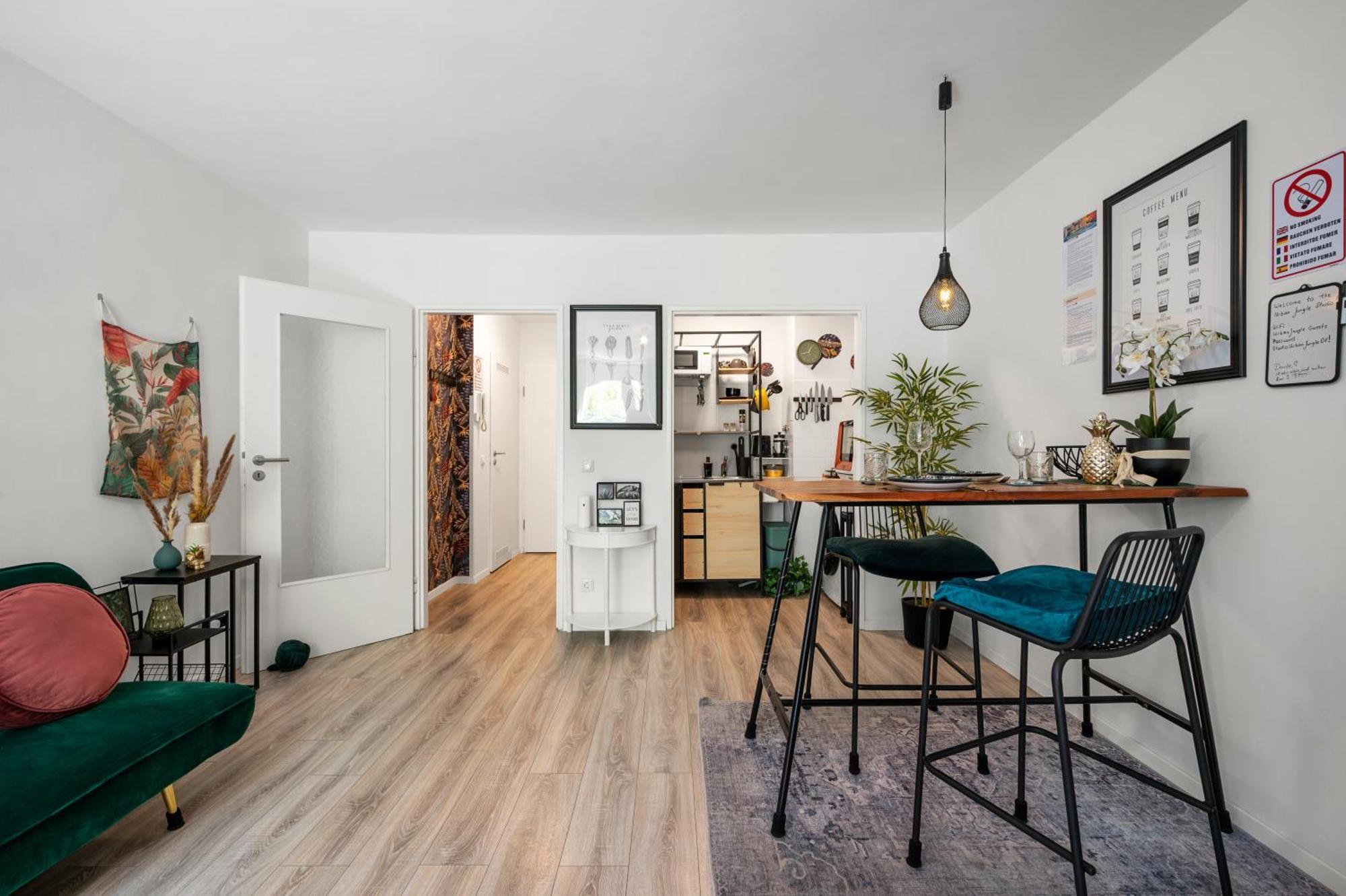 Urban Jungle Studio Apartment Offenbach am Main Kültér fotó